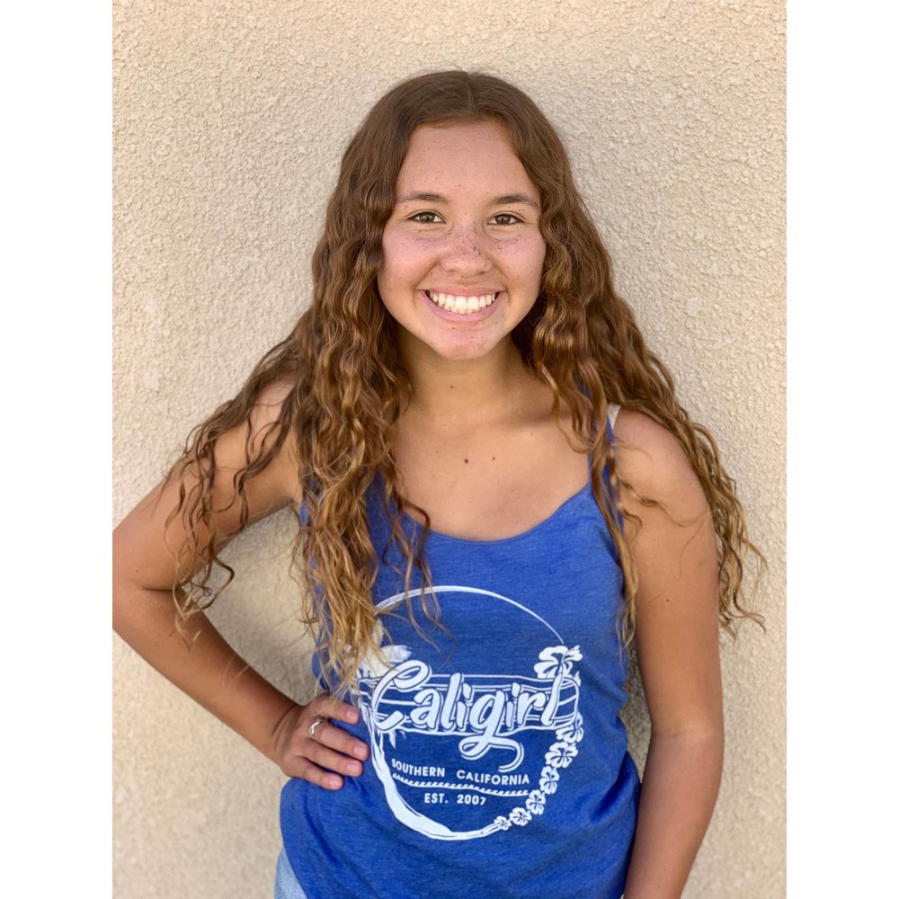 California Style graphic Tank top